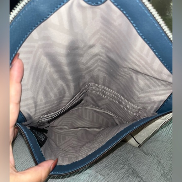 Rebecca Minkoff Leo Chevron Stripe Envelope Clutch - Picture 3 of 11